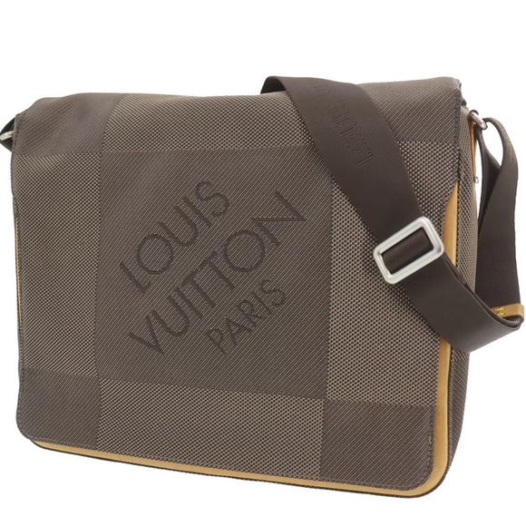 Louis Vuitton Damier Jean Petit Messenger Crossbody Bag - Picture 1 of 7